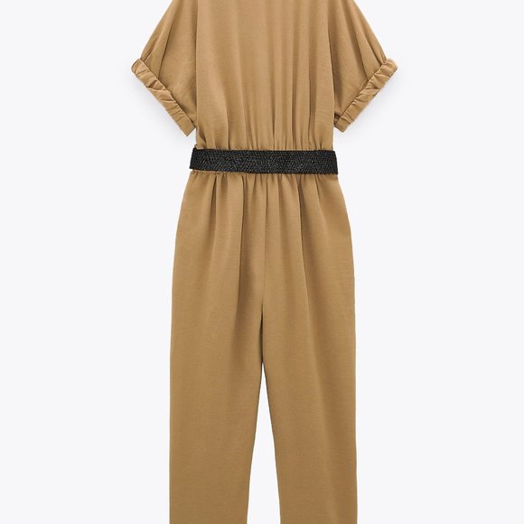 JUMPSUIT WITH BELT - Picture 3 of 3
